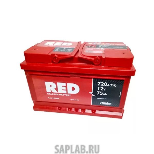 Купить AUTOPART RED75RS720A Аккумулятор RED 75RS 720A 278x175x175