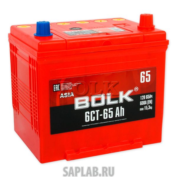 Купить BOLK ABJ650 Аккумулятор BOLK ASIA 65 А/ч обратная R+ EN600 А 230x173x220 ABJ 650