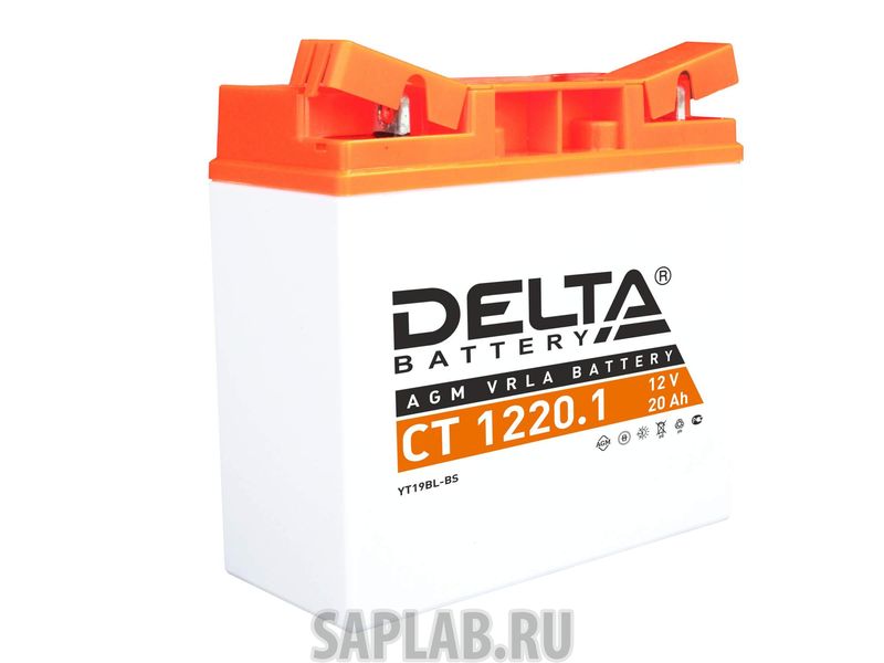 Купить DELTA CT12201 Аккумулятор Delta CT 1220.1 12В 20Ач 260CCA 181x77x167 мм Обратная (-+)