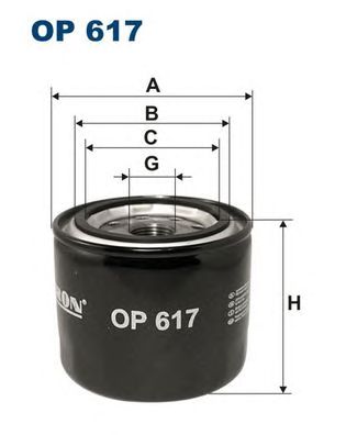 Купить запчасть FILTRON - OP617 