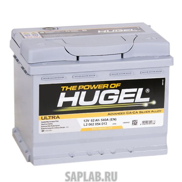 Купить HUGEL ULTRA62R Аккумулятор HUGEL Ultra 62R 514