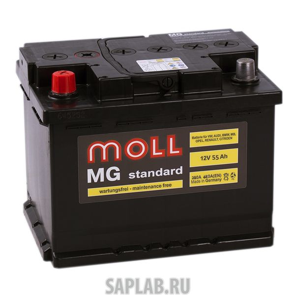 Купить MOLL MG55L Аккумулятор MOLL MG 55L 604