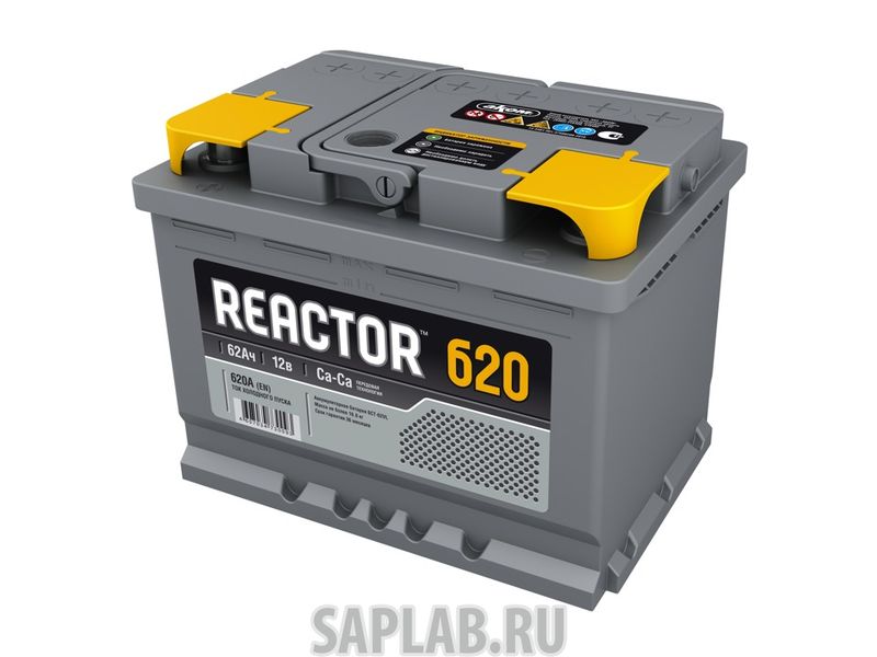 Купить REACTOR 6CT621 Аккумулятор REACTOR 62 А/ч прямая L+ EN 620A 242x175x190 6CT-62.1