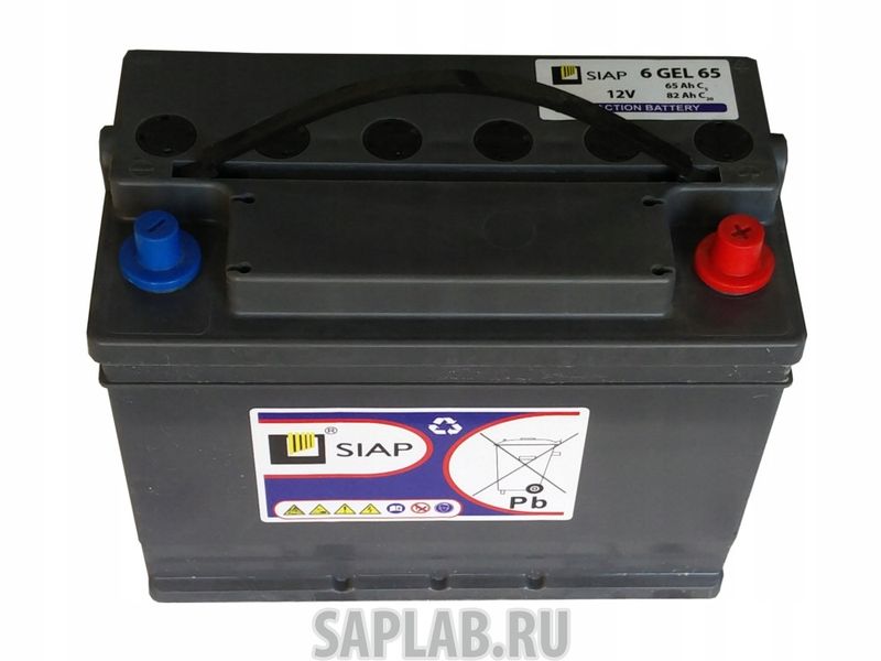Купить SIAP 6GEL65 Аккумулятор SIAP 6 GEL 65 (12V 65Ah)