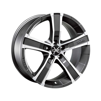 Купить Oz WHS104871 Sahara 5 17/8 ET45 Matt graphite diamond cut