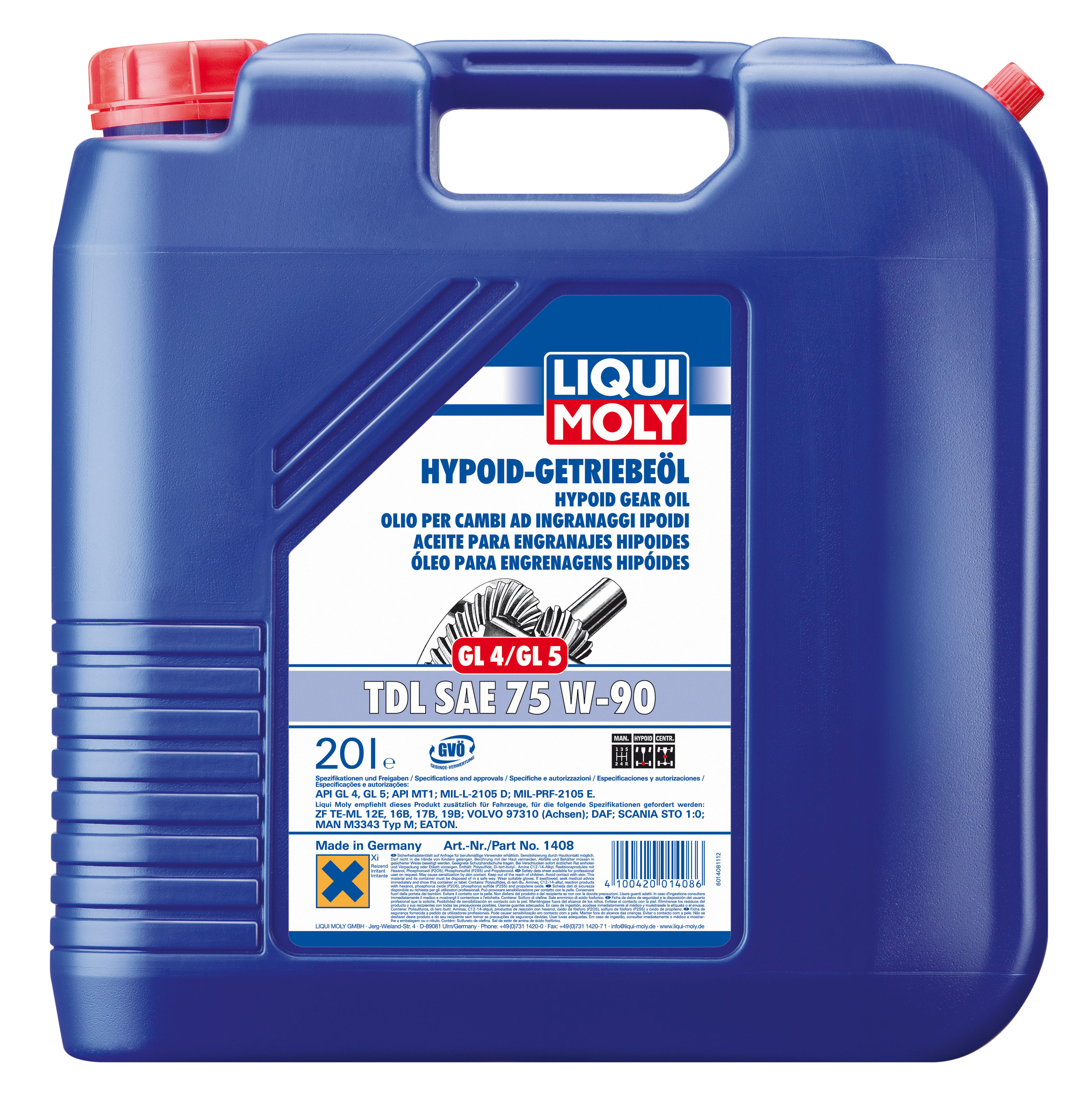 Купить запчасть LIQUI MOLY - 1408 