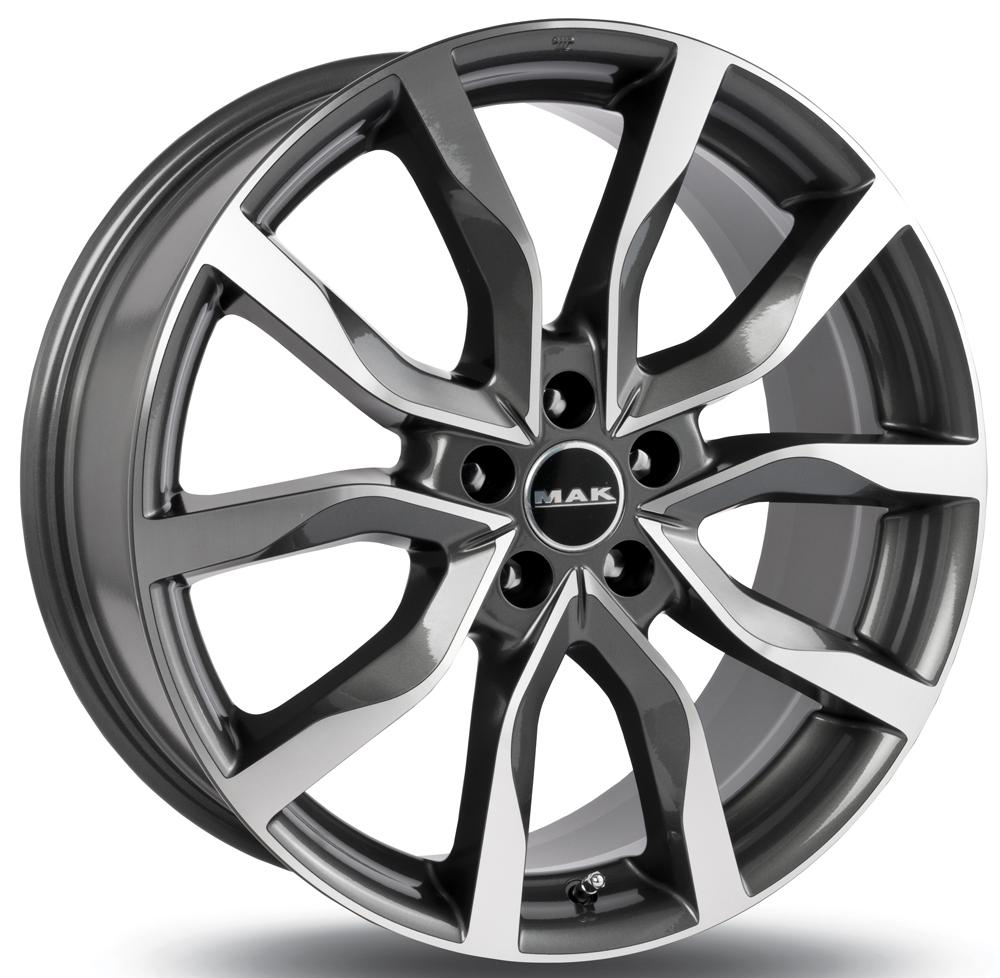 Купить Mak WHS063961 Highlands 18/9 ET48 Gun metallic - mirror face