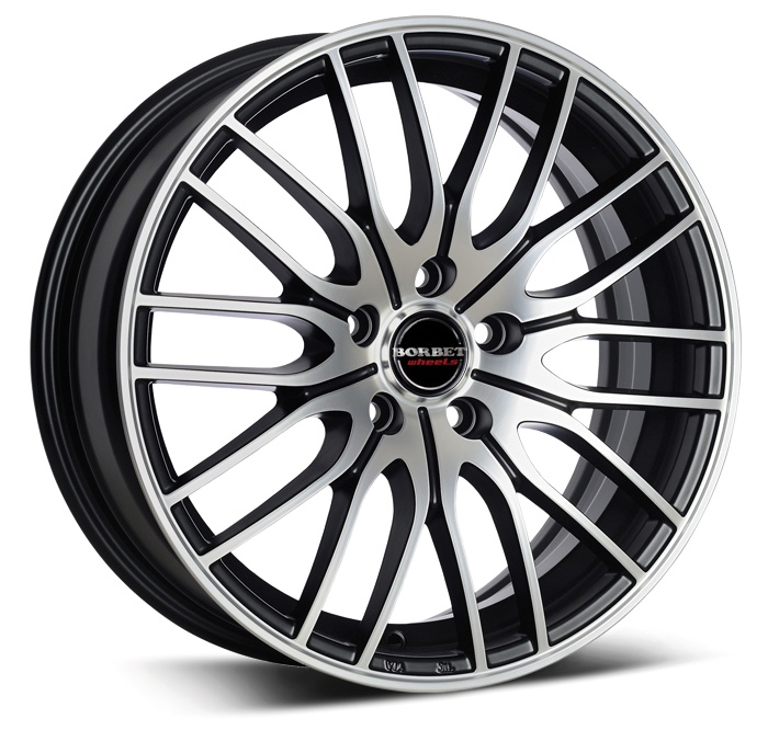 Купить Borbet WHS110609 CW4/5 17/7 ET45 Schwarz poliert matt