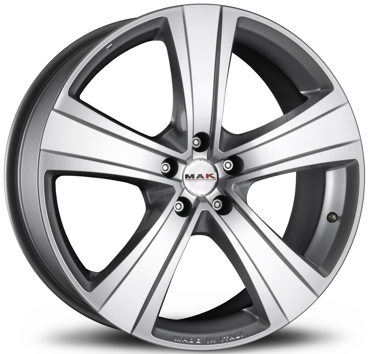Купить Mak WHS062834 Fuoco 5 15/6,5 ET52 Hyper silver