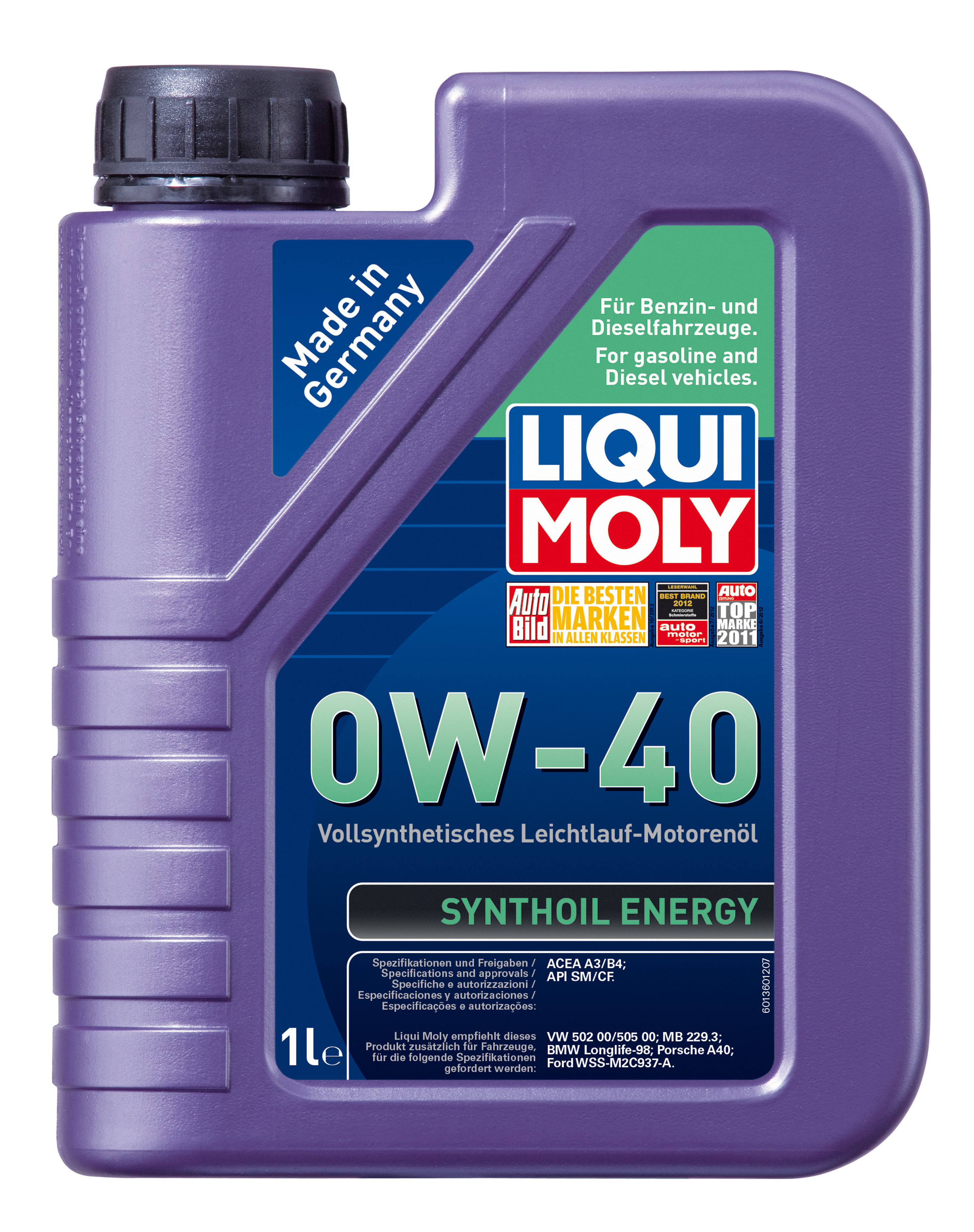 Купить Liqui moly 1922 Синтетическое моторное масло
