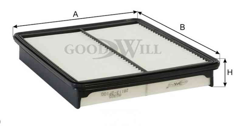 Купить Goodwill AG305     Фильтр возд AG 305 goodwill MD-8468 Santa Fe KIA Sorento (2009-)