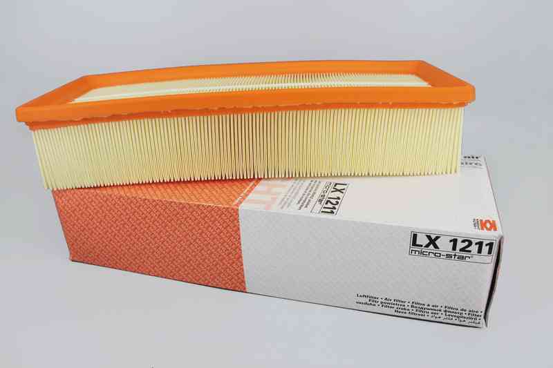 Купить MAHLE LX1211     Фильтр возд MD 8060 AUDI A3/VW GOLF V,Tiguan 2.0/CADDY,SKODA OCTAVIA 1.9TDI 2003=