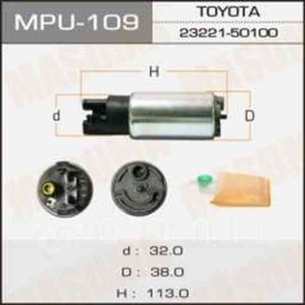 Купить запчасть MASUMA - MPU109 