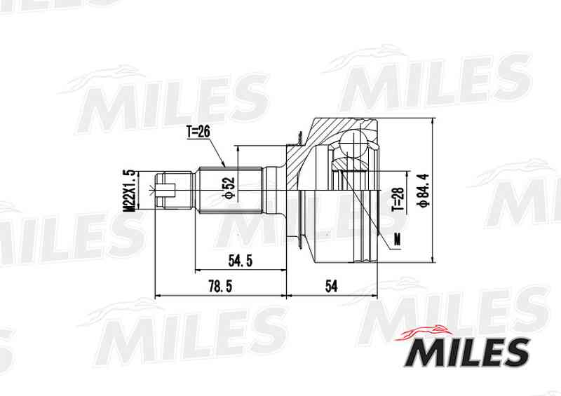 Купить запчасть MILES - GA20157 